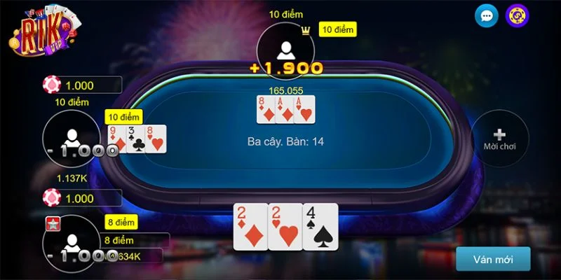 Luật cược bài 3 cây dễ hiểu, dễ tham gia.