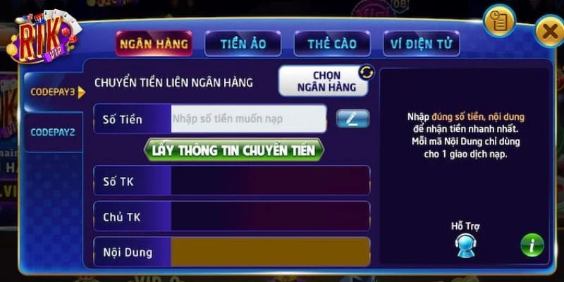 Nạp Tiền RIKVIP: Chi Tiết Chỉ Dẫn Nạp Vốn Mới Nhất 2025 3 FAQ những thắc mắc liên quan đến giao dịch tại RIKVIP.