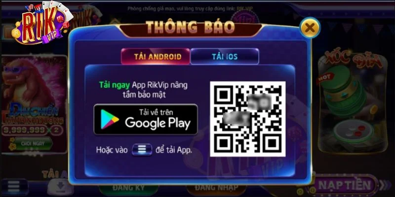 Tải App RIKVIP: Sở Hữu Ứng Dụng Cược Kiếm Tiền Siêu Uy Tín 2 Chi tiết từng bước cài đặt ứng dụng RIKVIP thành công ngay lần đầu.