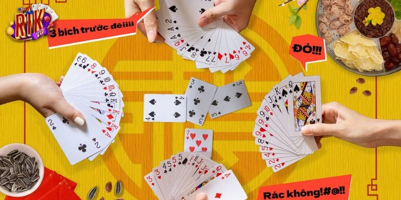 Luật chơi tiến lên miền Bắc rất dễ hiểu, dễ tham gia tại RIKVIP.